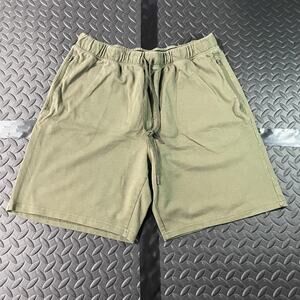 Eddie Bauer Sleepwear Shorts Mens 2XL Green Lounge Pajama Drawstring Pockets